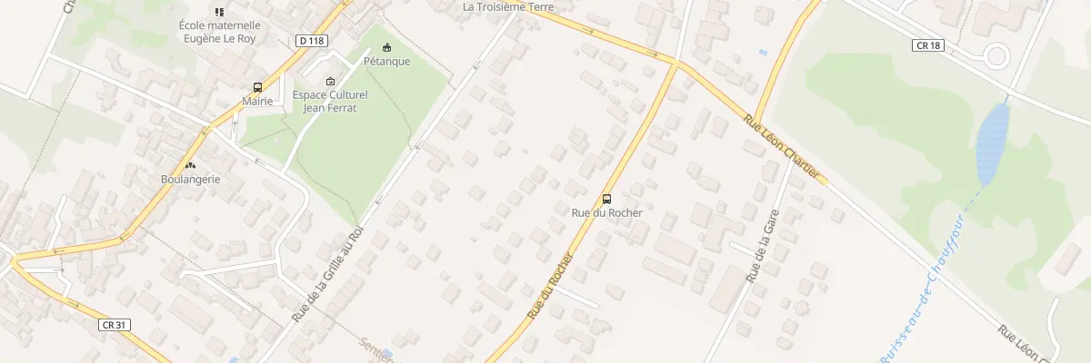 Plan du 18B Rue du Rocher à Saulx-les-Chartreux
