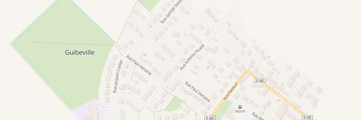 Plan du 3 Rue Antonio Vivaldi à Guibeville
