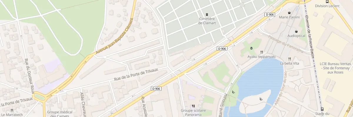 Plan du 11 Rue des Pommiers à Clamart