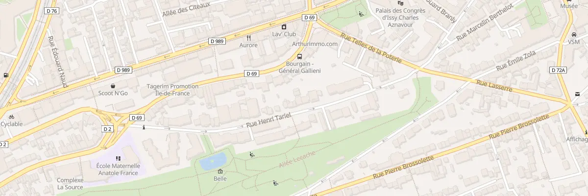 Plan du 27B Rue Henri Tariel à Issy-les-Moulineaux