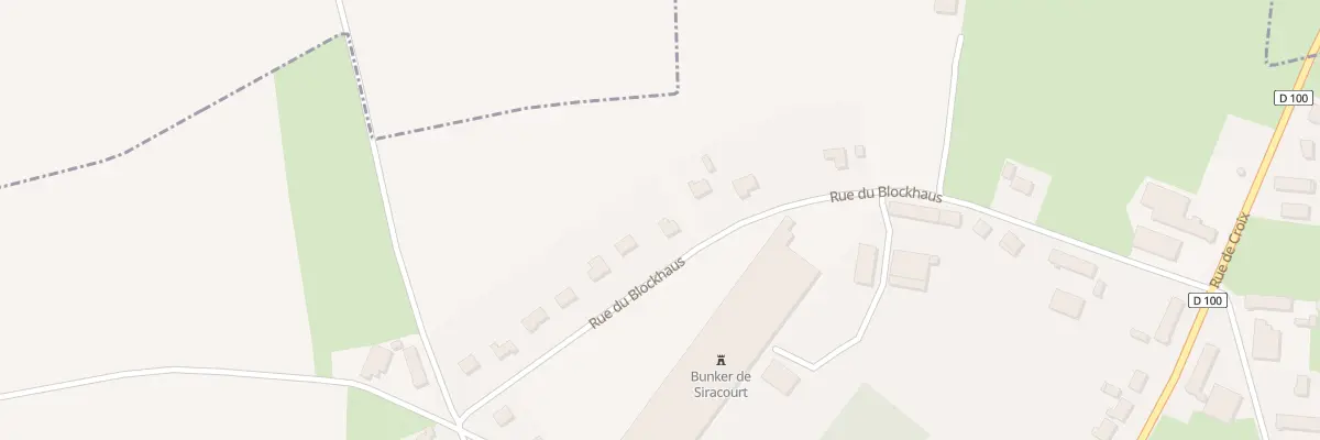 Plan du 26 Rue du Blockhaus à Siracourt