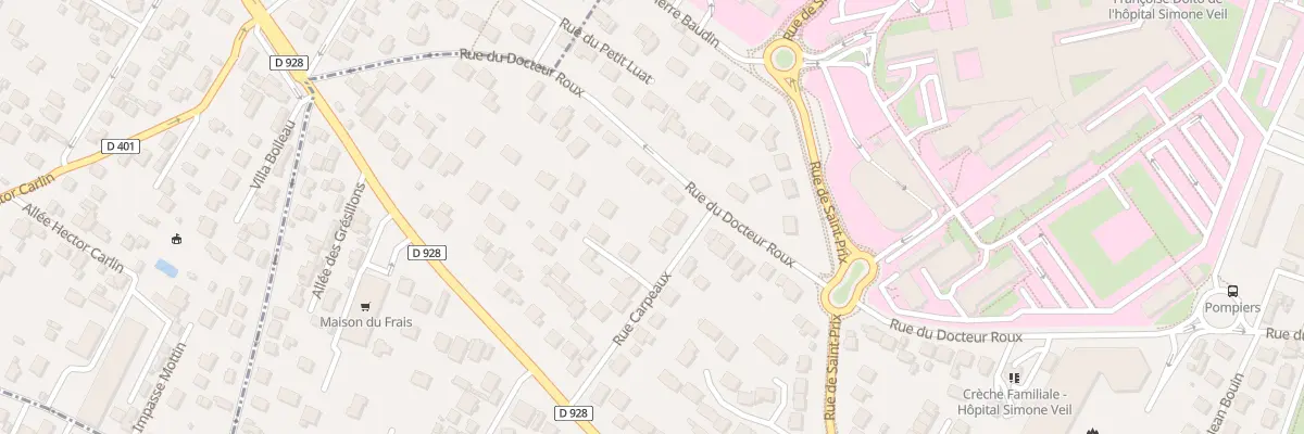 Plan du 17 Rue Carpeaux à Eaubonne