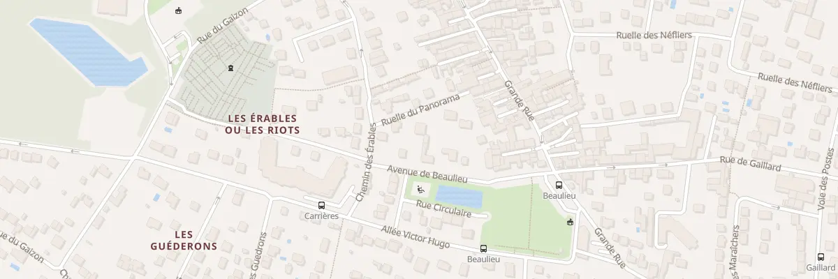 Plan du 14 Av de Beaulieu à La Ville-du-Bois