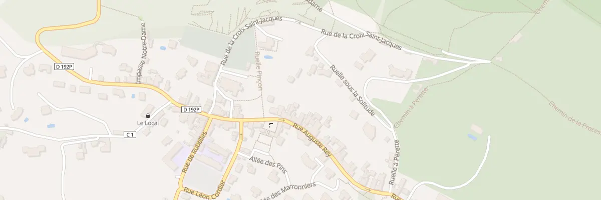 Plan du 50 Rue Auguste Rey à Saint-Prix
