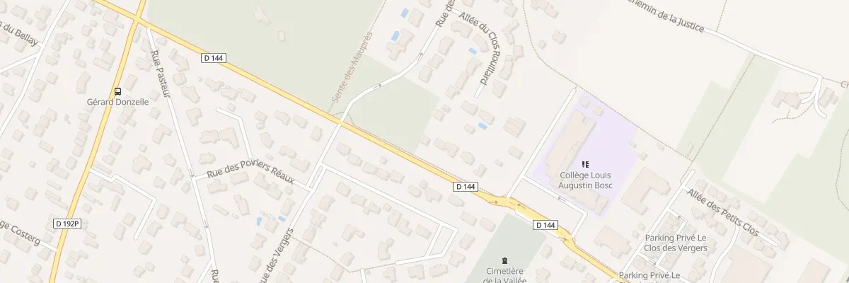 Plan du 3A Rte de Montmorency à Saint-Prix
