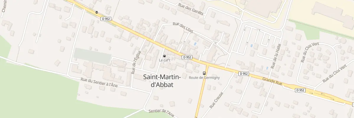 Plan du 92 Gr Grande Rue à Saint-Martin-d’Abbat