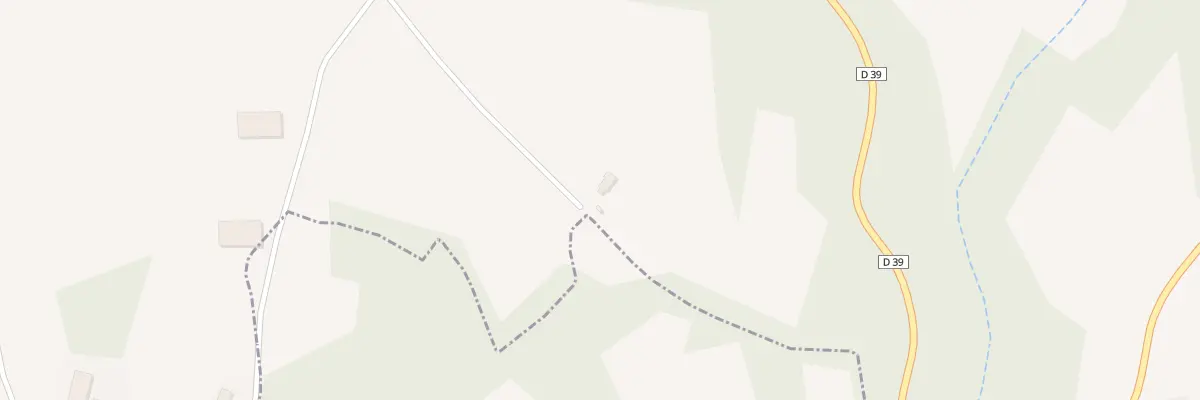 Plan du 1 Trapeix Gros à La Chaussade