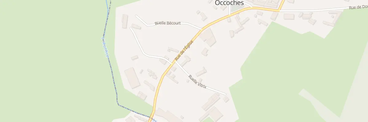 Plan du 14 Rue de l’Eglise à Occoches