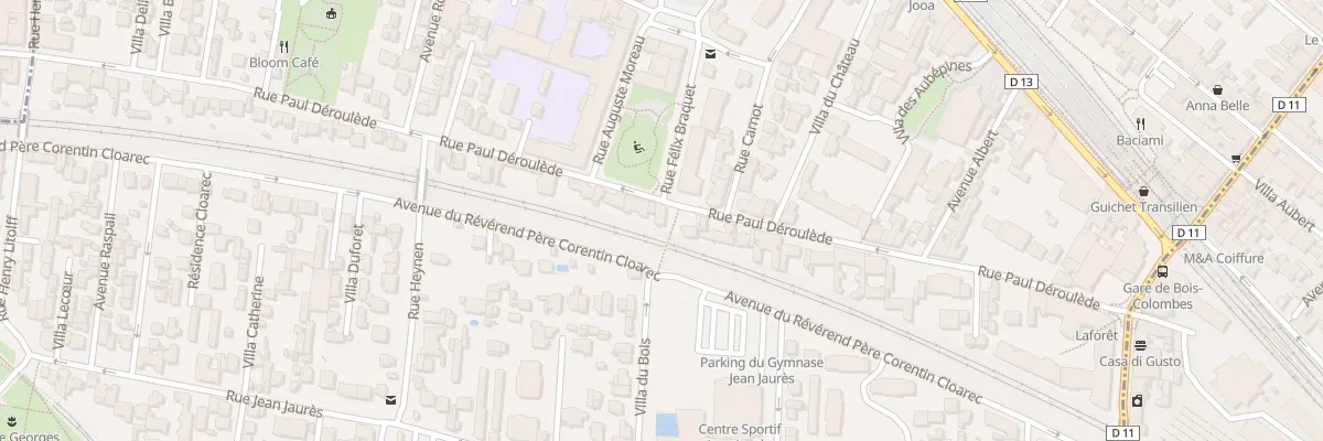 Plan du 51 Rue Paul Déroulède à Bois-Colombes