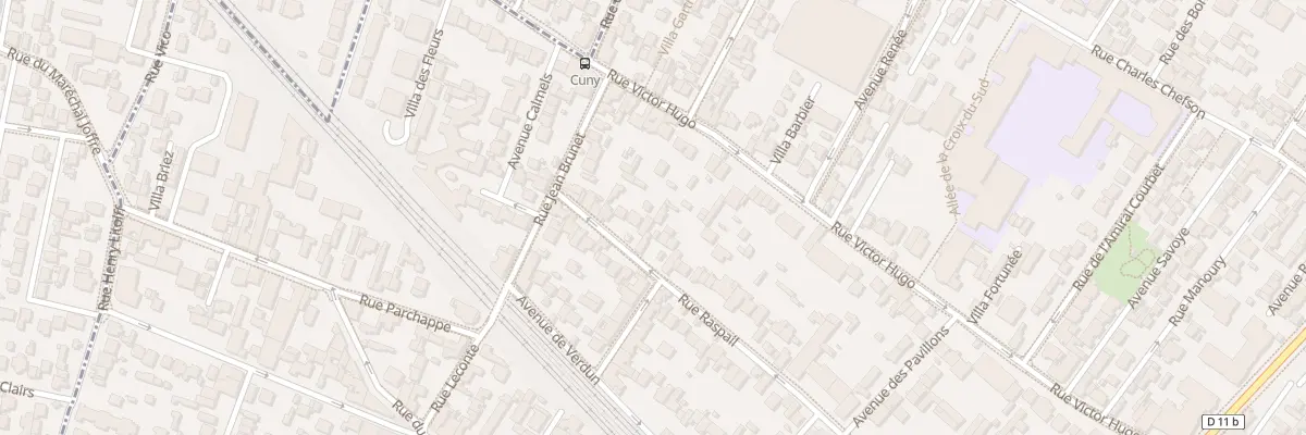 Plan du 114 Rue Raspail à Bois-Colombes