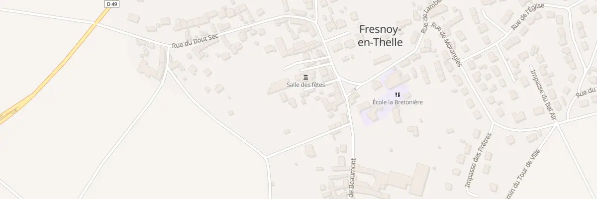 Plan du 11 Pl de la Mairie à Fresnoy-en-Thelle