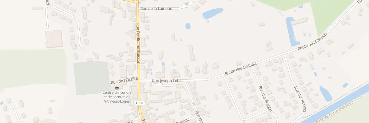 Plan du 1 Rte des Caduels à Vitry-aux-Loges
