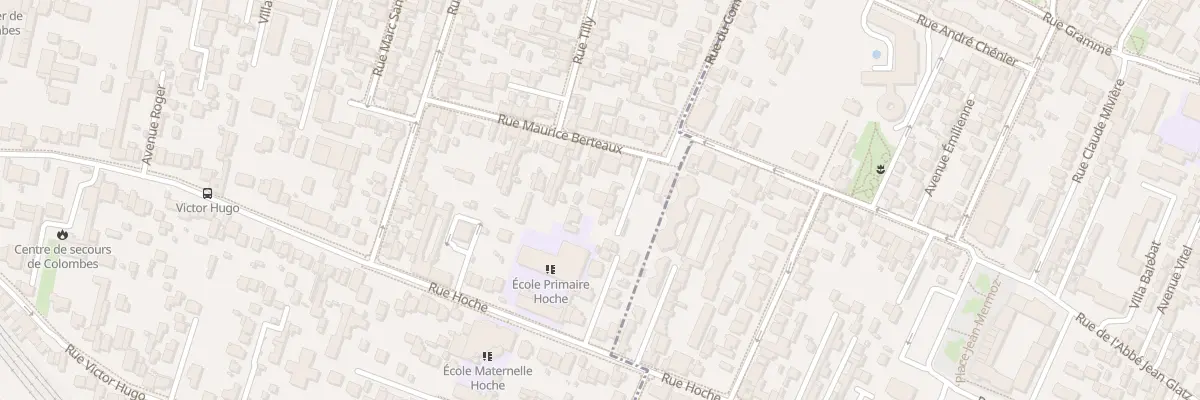 Plan du 52 Rue Maurice Berteaux à Colombes
