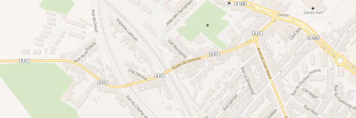 Plan du 106 Rue de Saveuse à Amiens