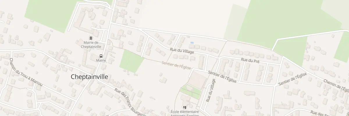 Plan du 9 Le Vlg à Cheptainville