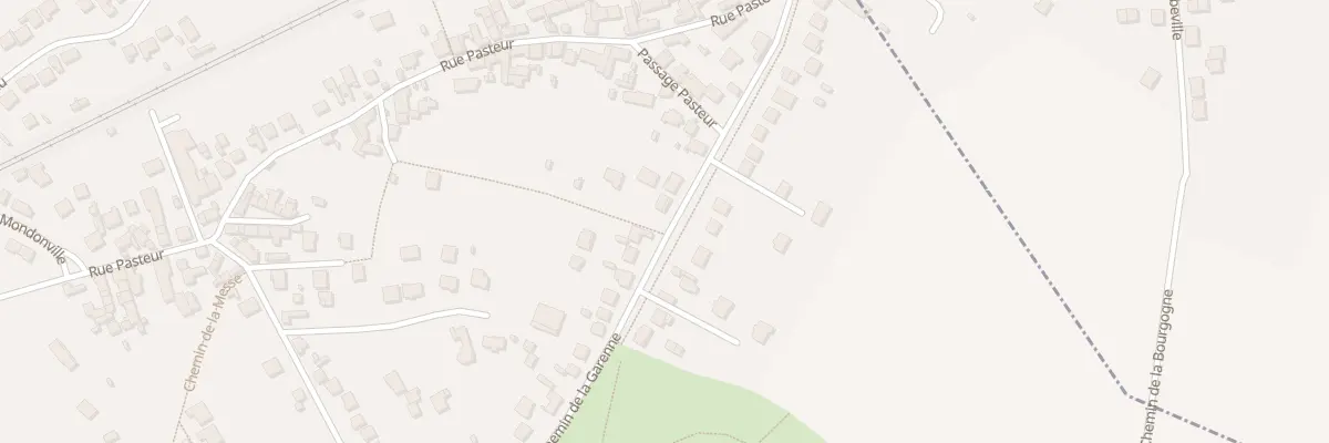Plan du 6 Che de la Garenne à La Norville