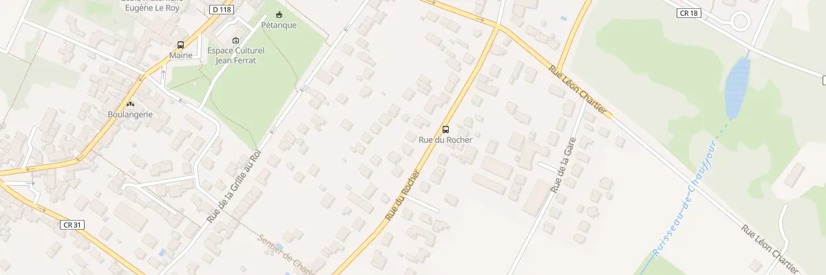 Plan du 20B Rue du Rocher à Saulx-les-Chartreux