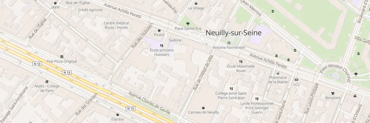 Plan du 137 Av Achille Peretti à Neuilly-sur-Seine