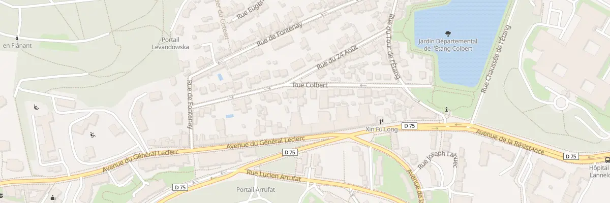Plan du 32 Rue Colbert au Plessis-Robinson