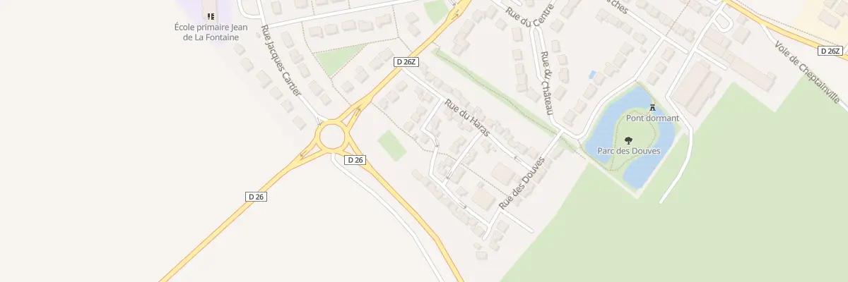 Plan du 8 Rue des Douves à Guibeville