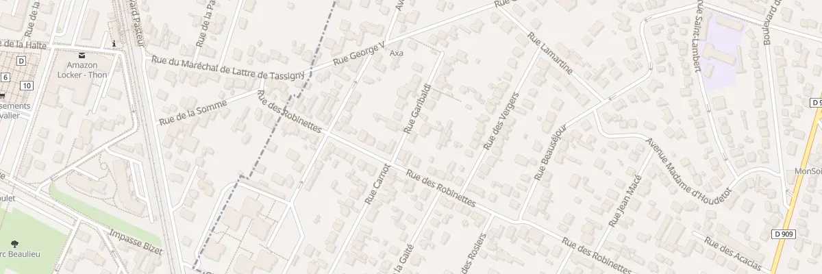 Plan du 4 Rue Garibaldi à Eaubonne