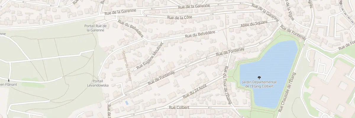 Plan du 53 Rue de Fontenay au Plessis-Robinson