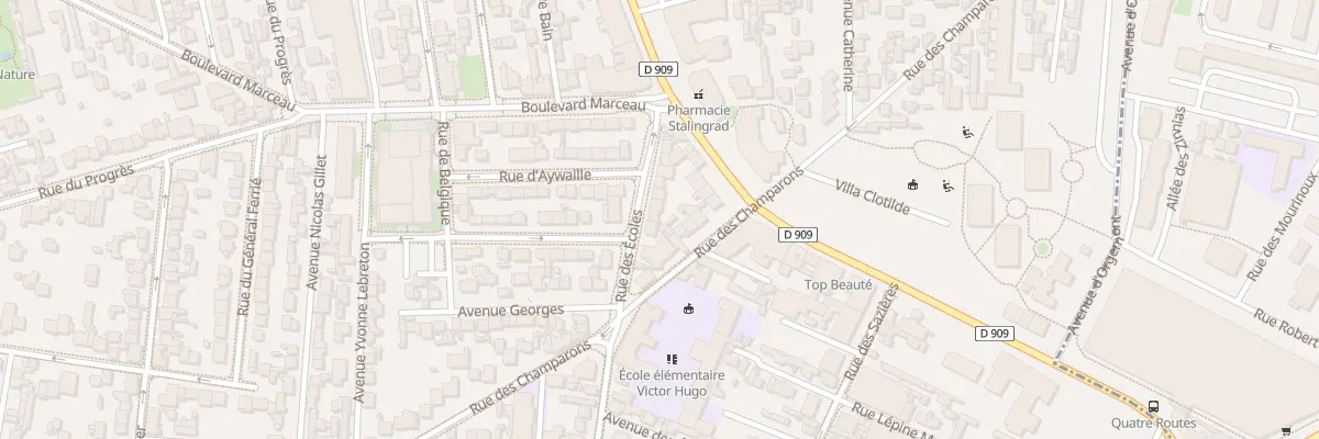 Plan du 70 Rue des Ecoles à Colombes