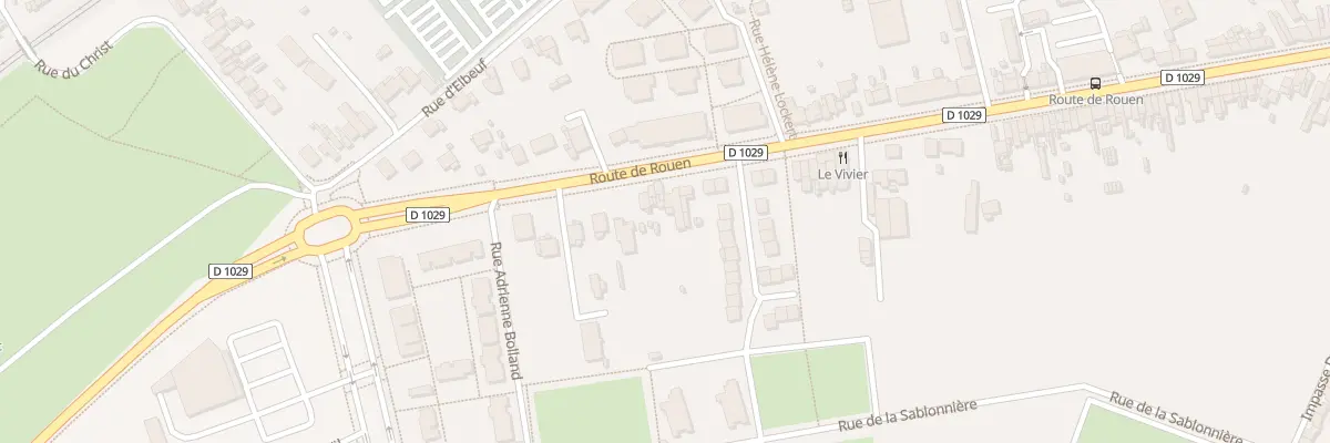 Plan du 645 Rue de Rouen à Amiens