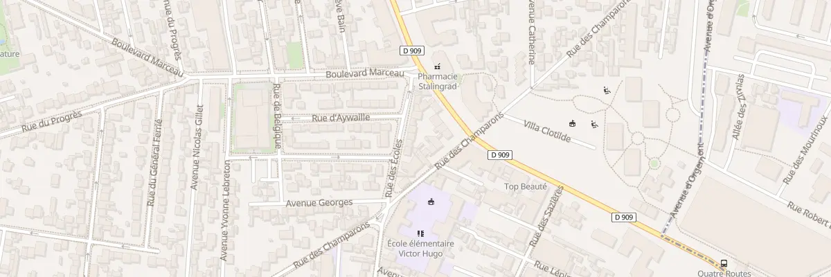 Plan du 72 Rue des Ecoles à Colombes