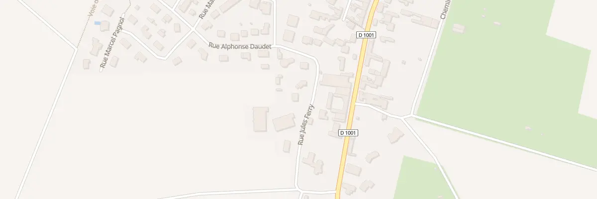 Plan du 16 Rue Jules Ferry à Dury