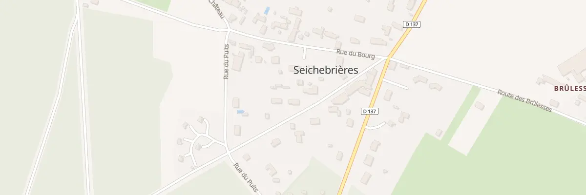 Plan du 8 Che de Jargeau à Seichebrières