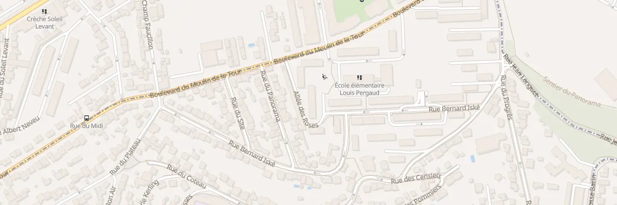 Plan du 47 Bd du Moulin de la Tour au Plessis-Robinson
