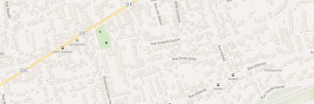Plan du 8 Rue Anatole France à Argenteuil