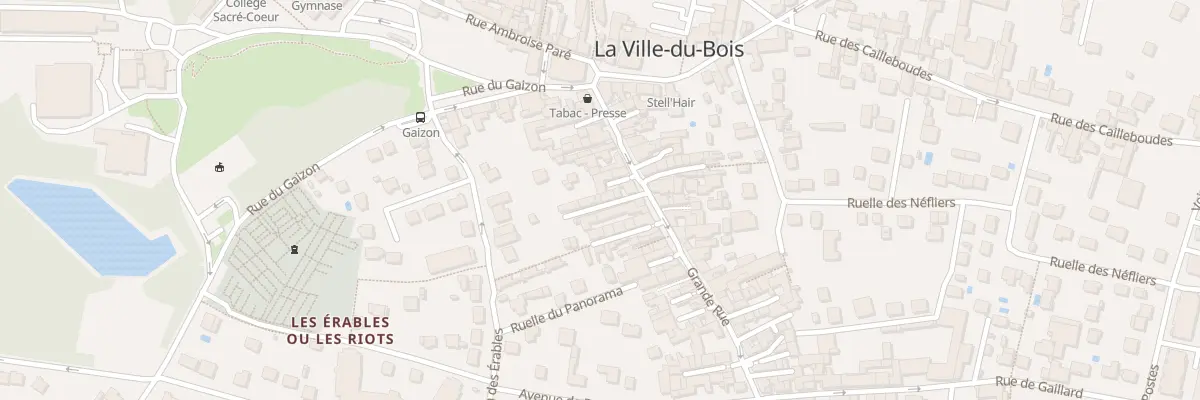 Plan du 18 Rue Grande Rue à La Ville-du-Bois