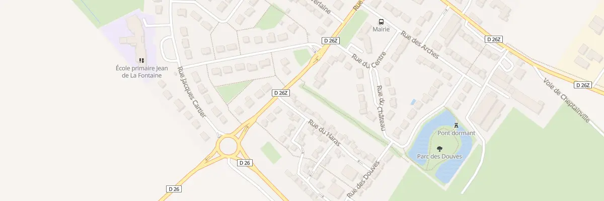 Plan du 3 Rue du Haras à Guibeville