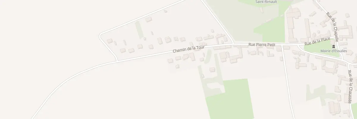 Plan du 141 Che de la Tour à Essuiles
