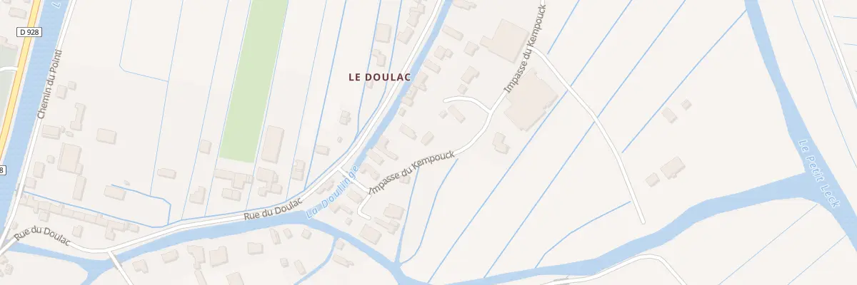 Plan du 23T Rue du Doulac à Saint-Omer