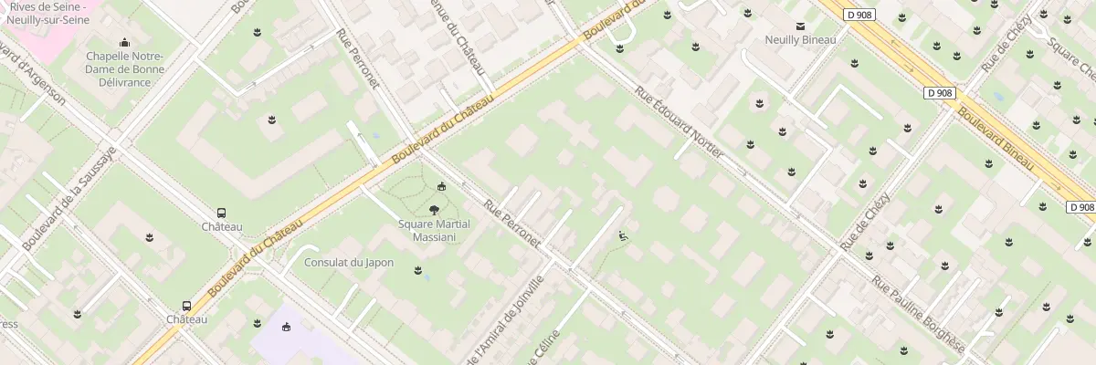 Plan du 134B Rue Perronet à Neuilly-sur-Seine