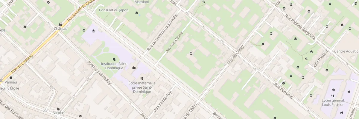 Plan du 30 Bd d’Argenson à Neuilly-sur-Seine