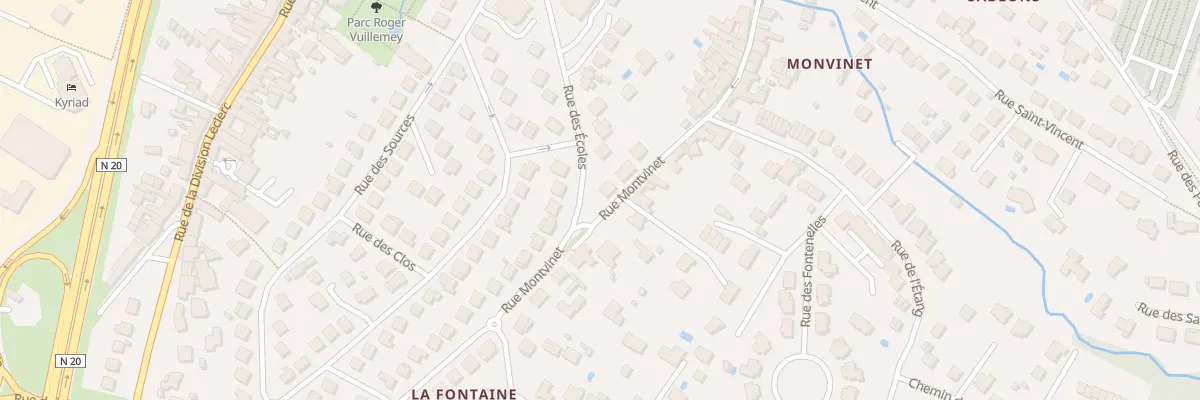 Plan du 26 Rue Montvinet à Linas
