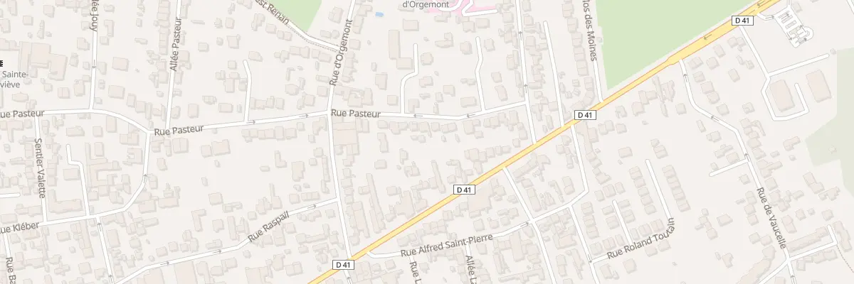 Plan du 80 Rue Pasteur à Argenteuil