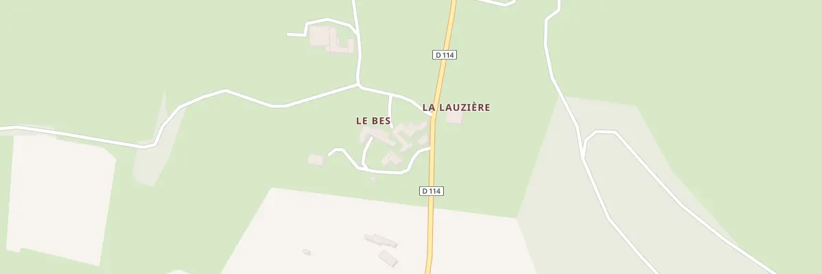 Plan du 725 Rte de la Croix Blanche à Saint-Grégoire