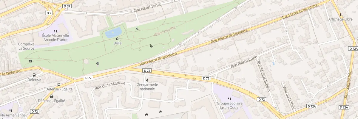 Plan du 87 Rue Pierre Brossolette à Issy-les-Moulineaux