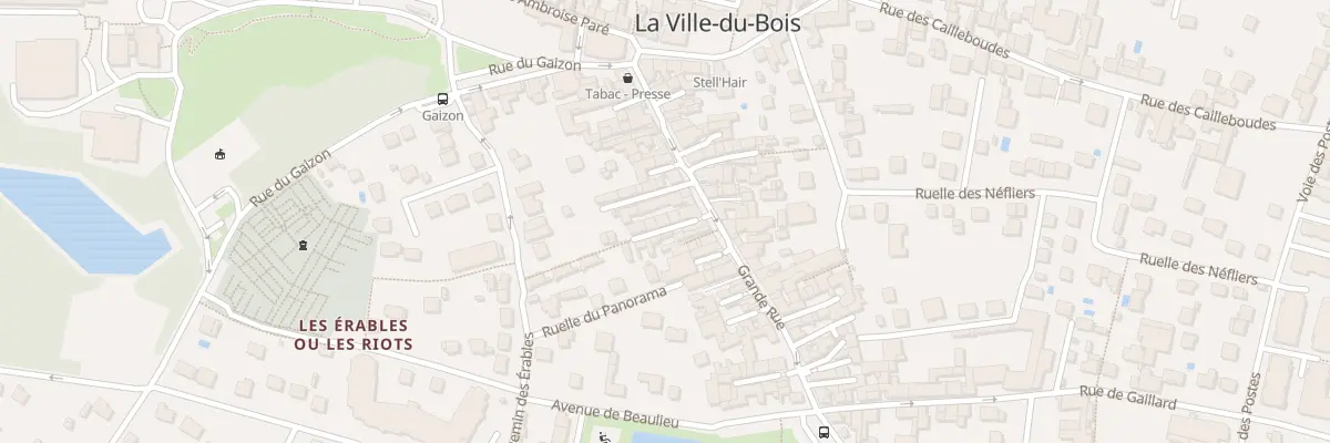 Plan du 24A Grande Rue à La Ville-du-Bois