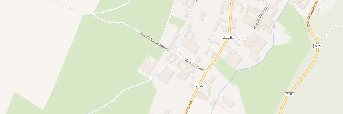 Plan du 3 Rue du Vieux Moulin à Barly