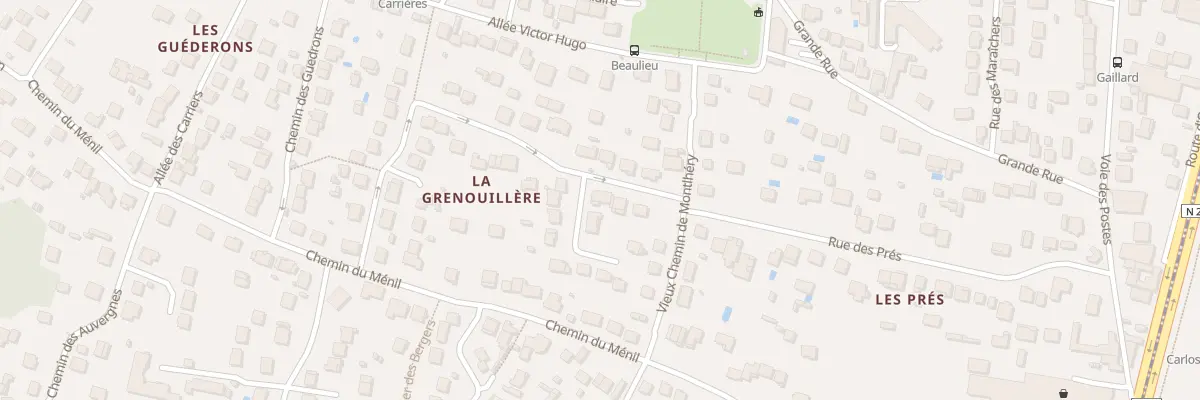 Plan du 7 Che de la Grenouillere à La Ville-du-Bois