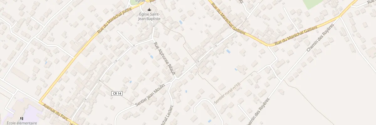 Plan du 22 Rue Alphonse Réault à Leuville-sur-Orge