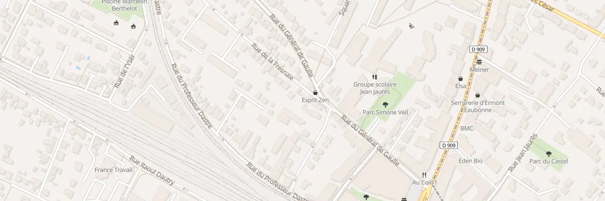 Plan du 20 Rue de la Fresnaie à Ermont