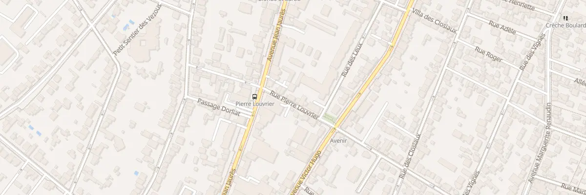 Plan du 5 Rue Pierre Louvrier à Clamart