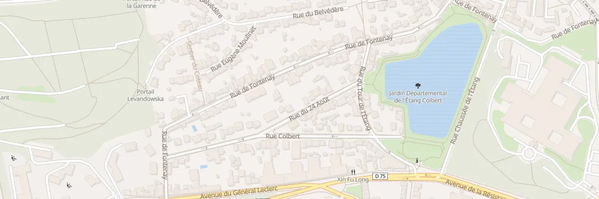 Plan du 7B Rue du Vingt Quatre Aout au Plessis-Robinson